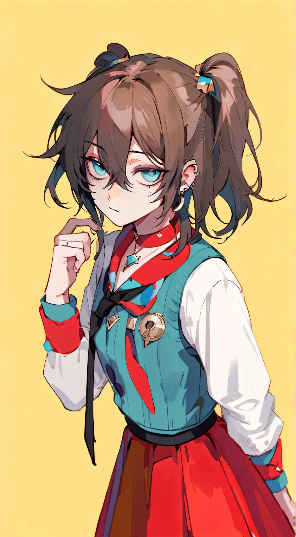 ai character: Luna background