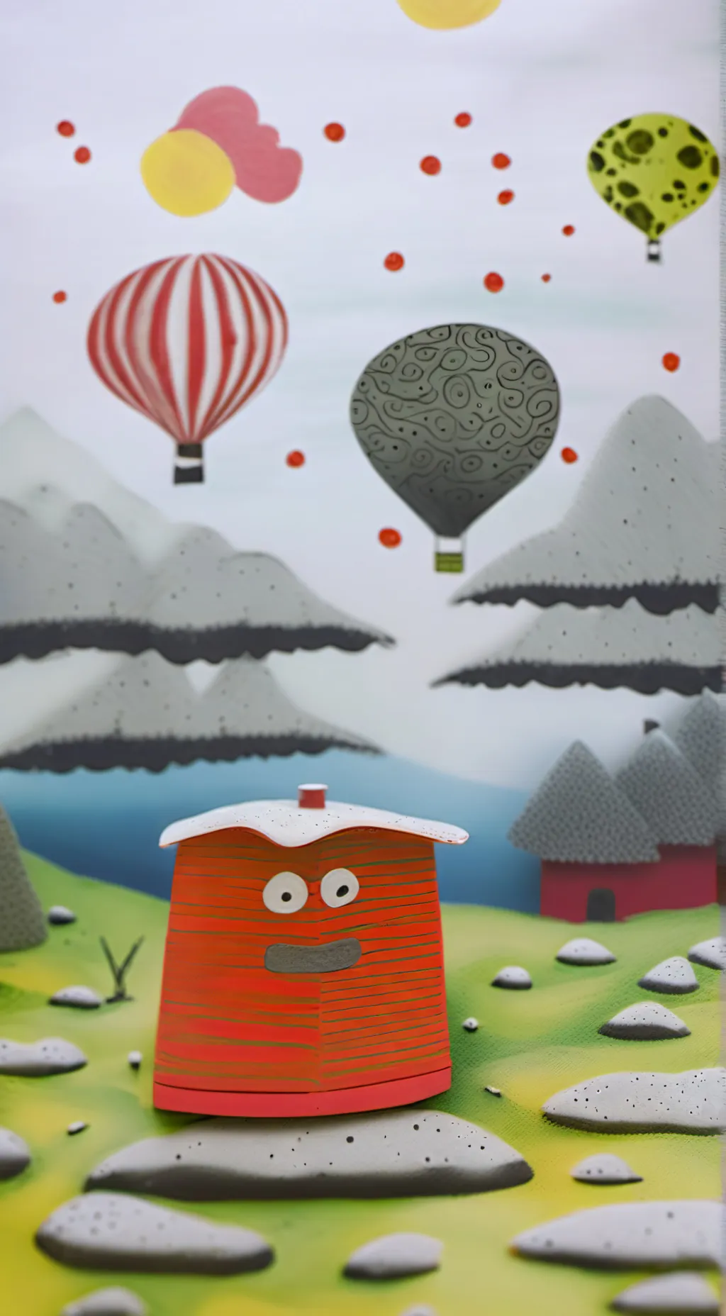 ai character: . (I want quit it) background