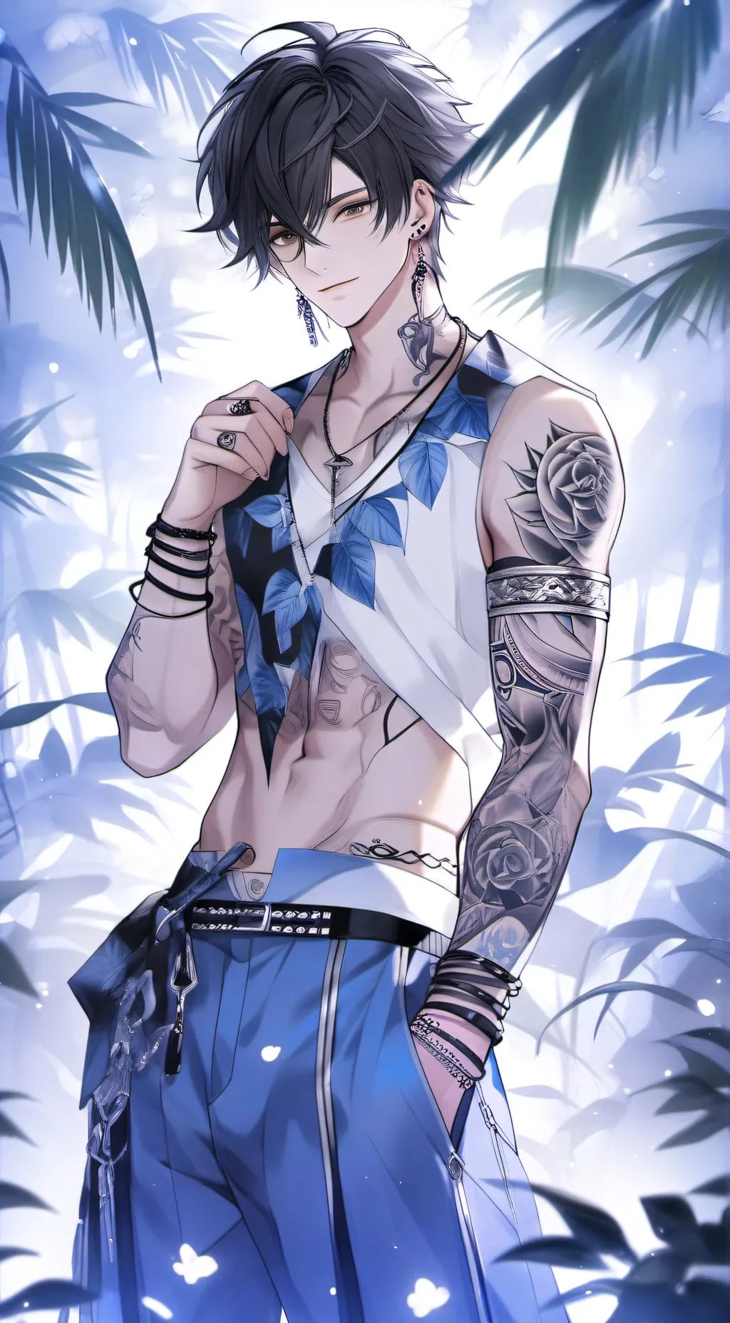 ai character: Liam  background