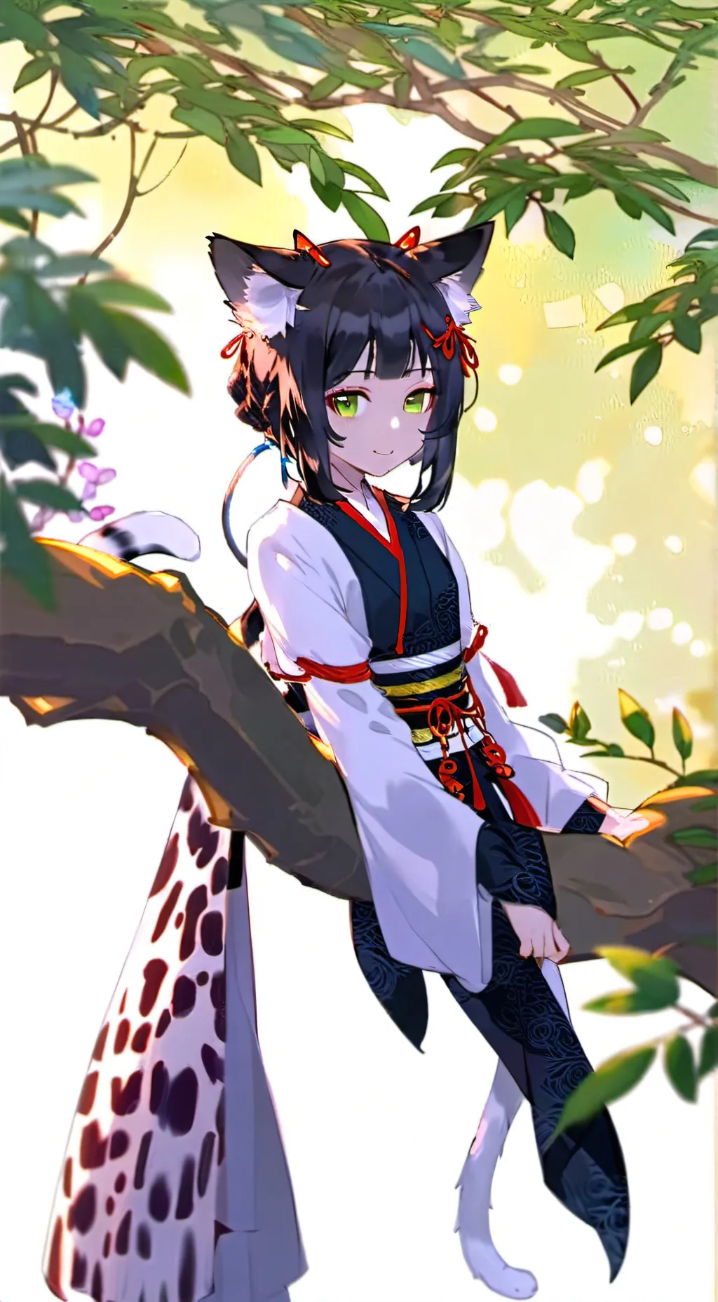 ai character: Leopard Print Prowler background