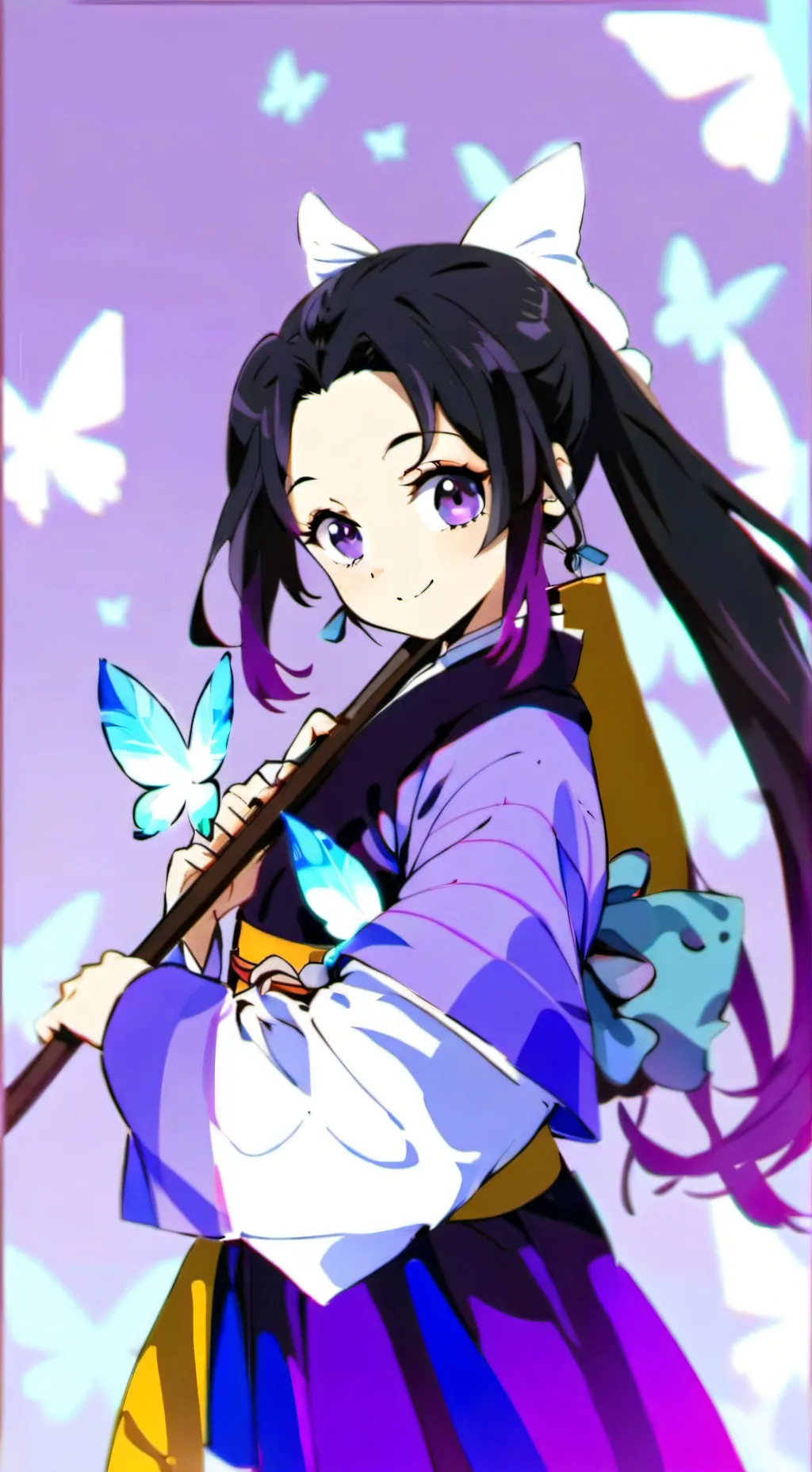 ai character: KNY HATES MEIKO background