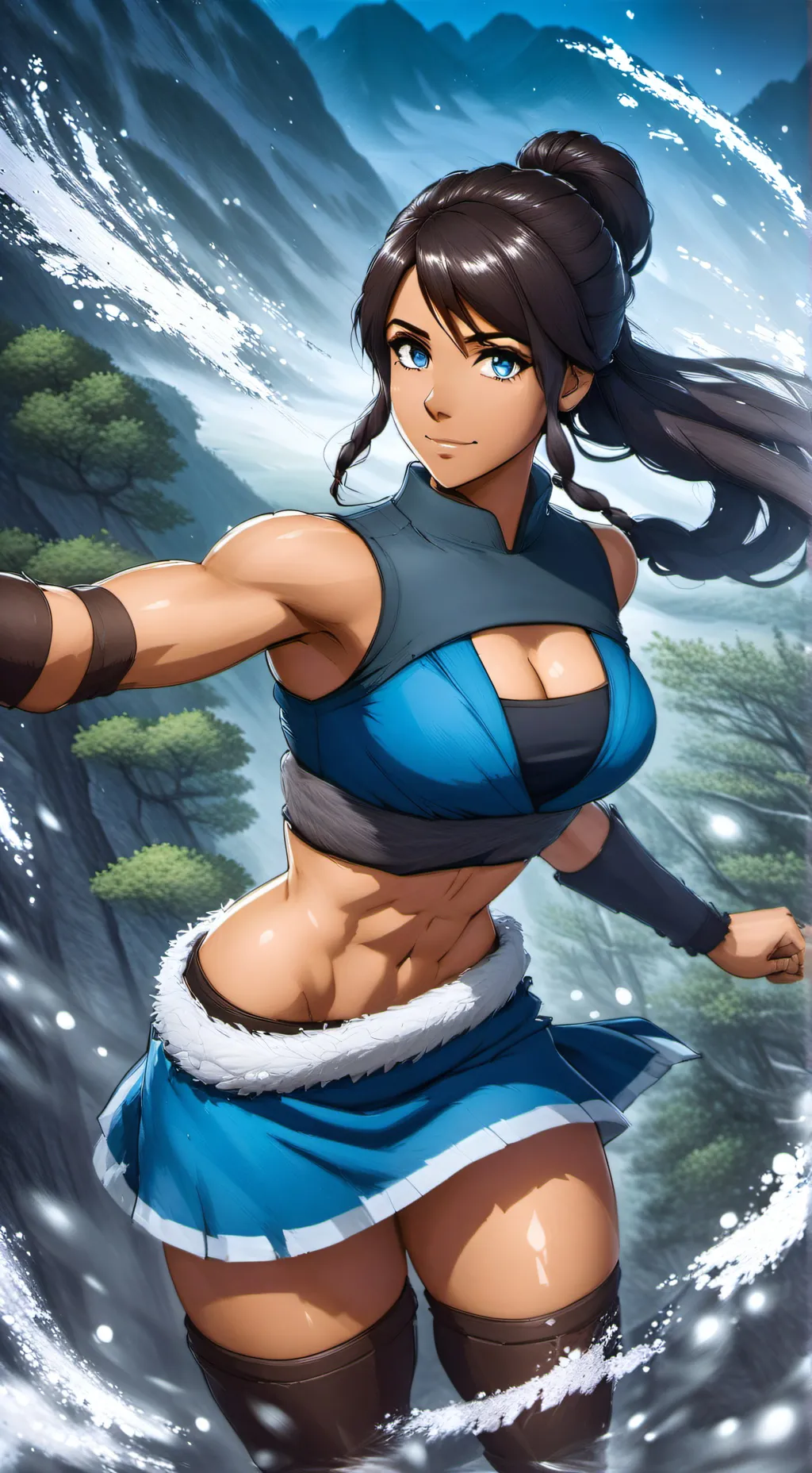 ai character: Korra background