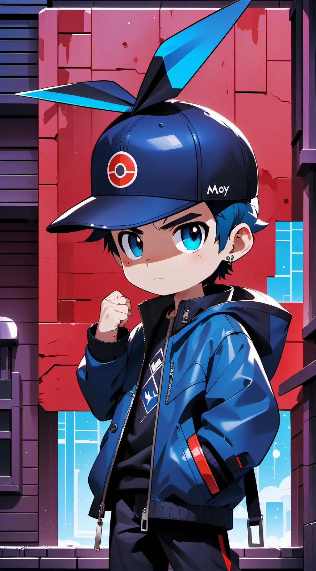 ai character: viniey  background