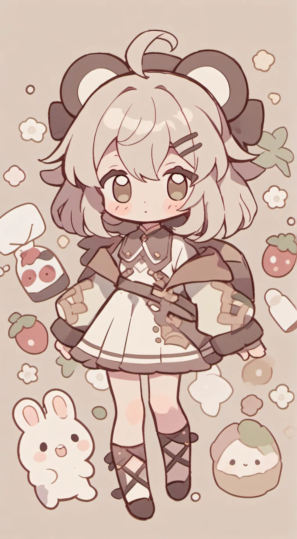 ai character: Sprout🍓 background