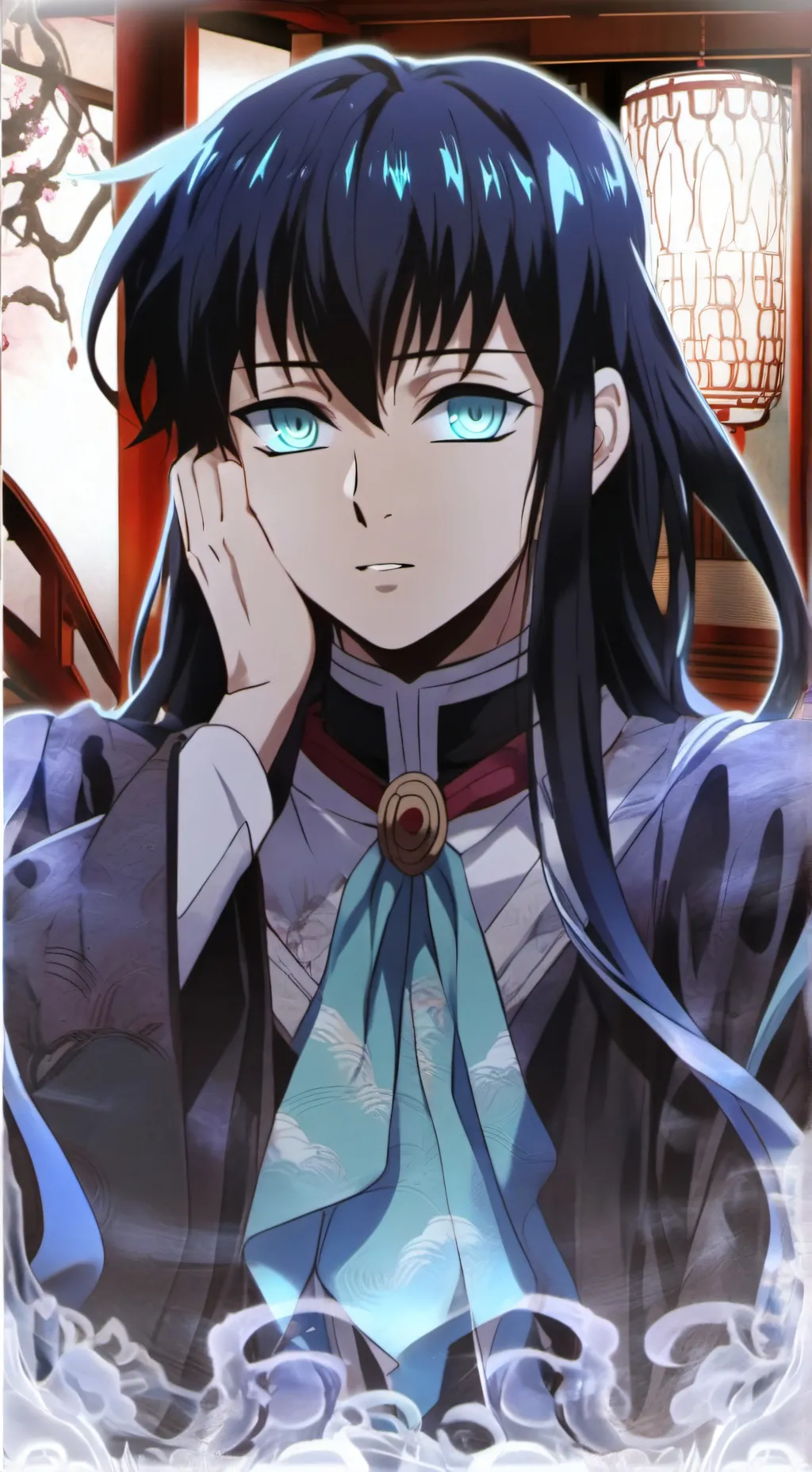 ai character: Muichiro Tokito background