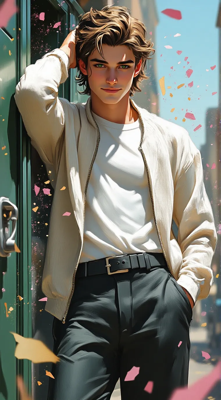 ai character: Luke😘 background