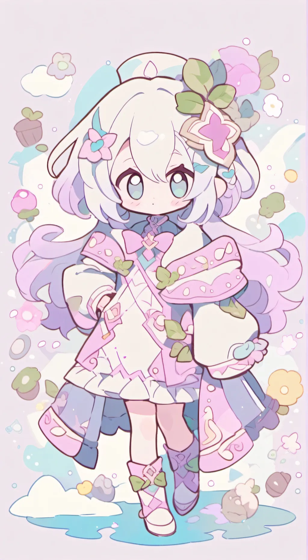 ai character: Cookie run Kindoom background