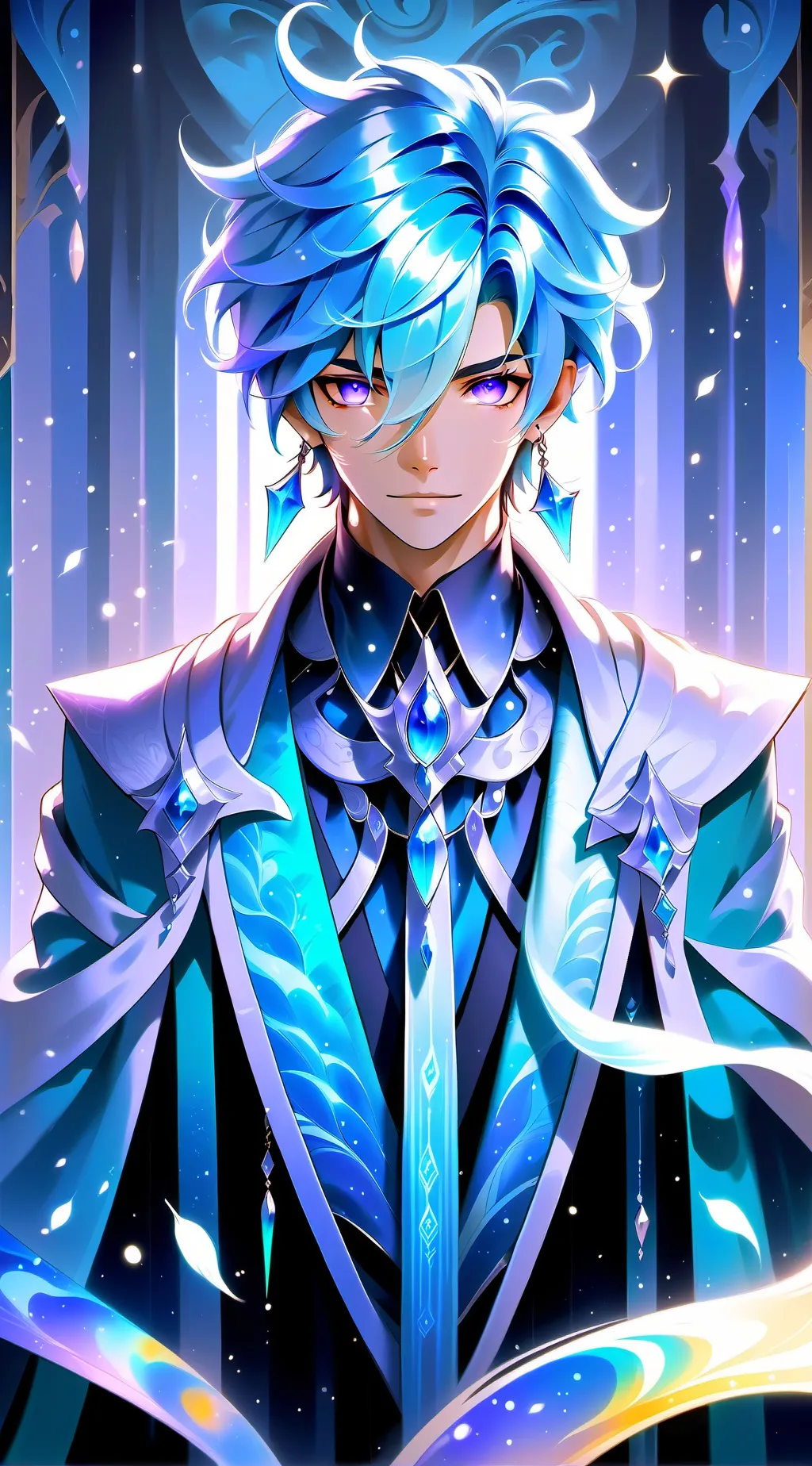 ai character: Dw years left background
