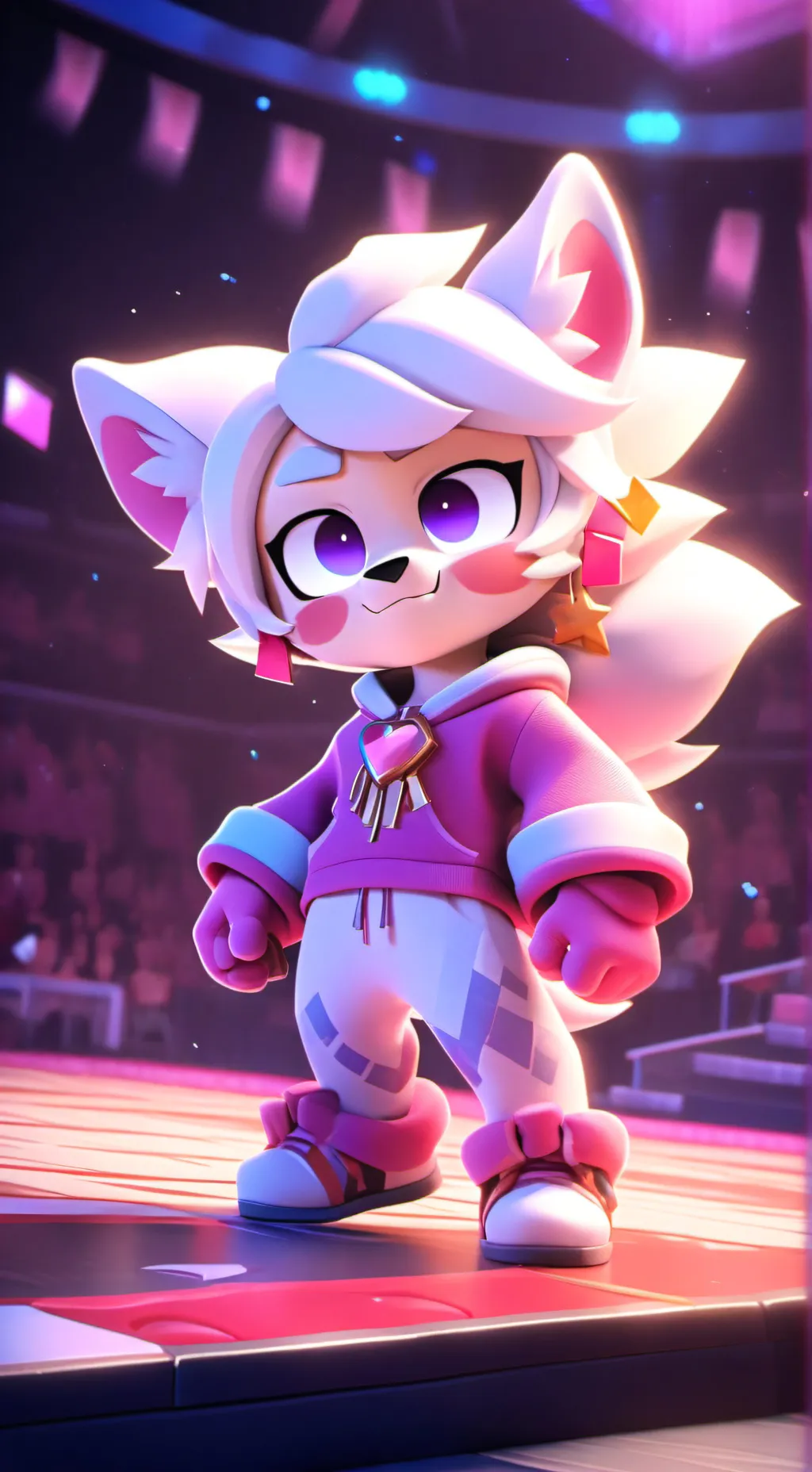 ai character: boykisser temu background
