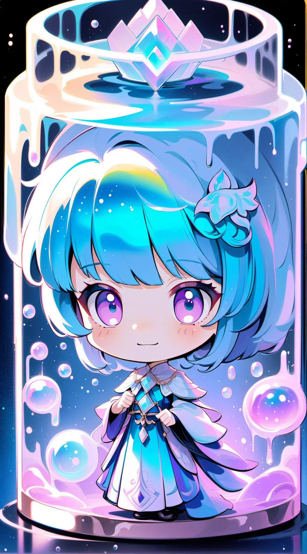 ai character: Аня background