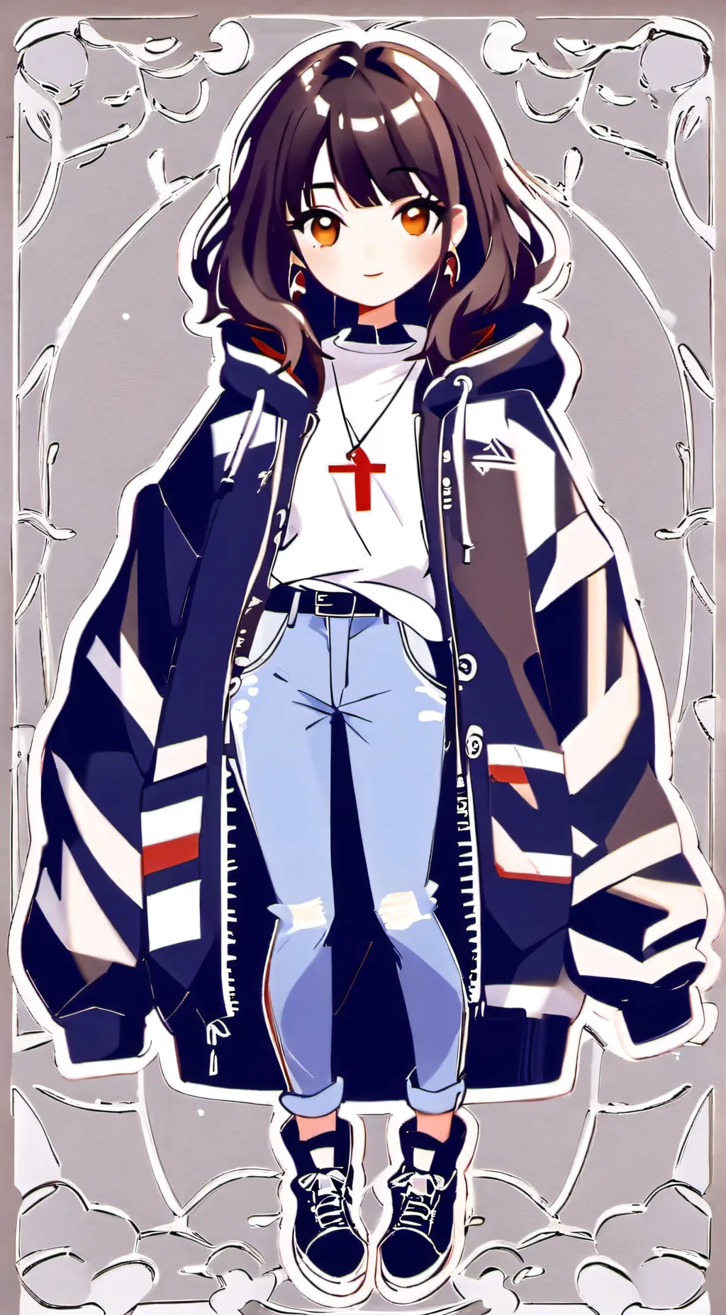 ai character: Ali ^^ (ME😋) background