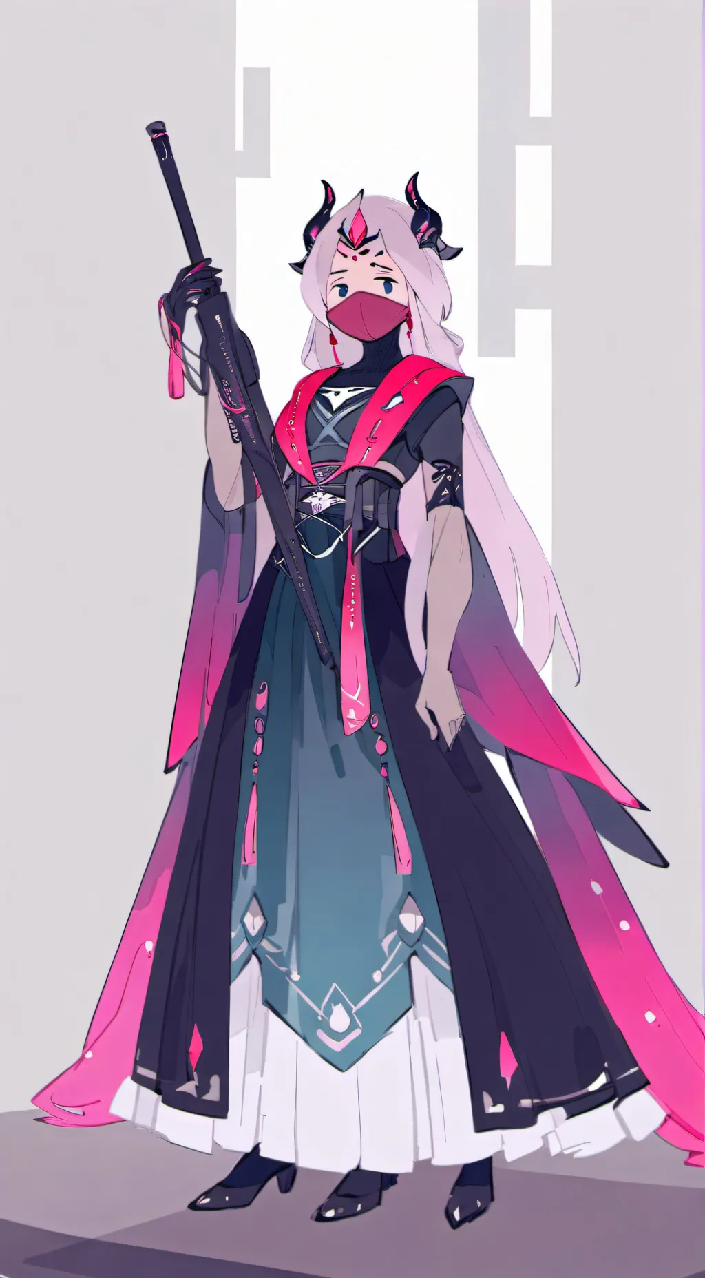 ai character: angel  background