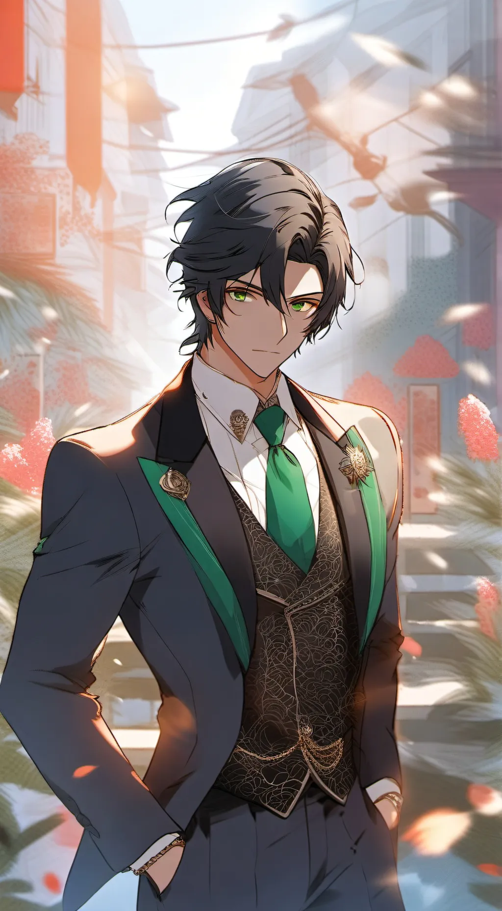 ai character: Francis Alterith background
