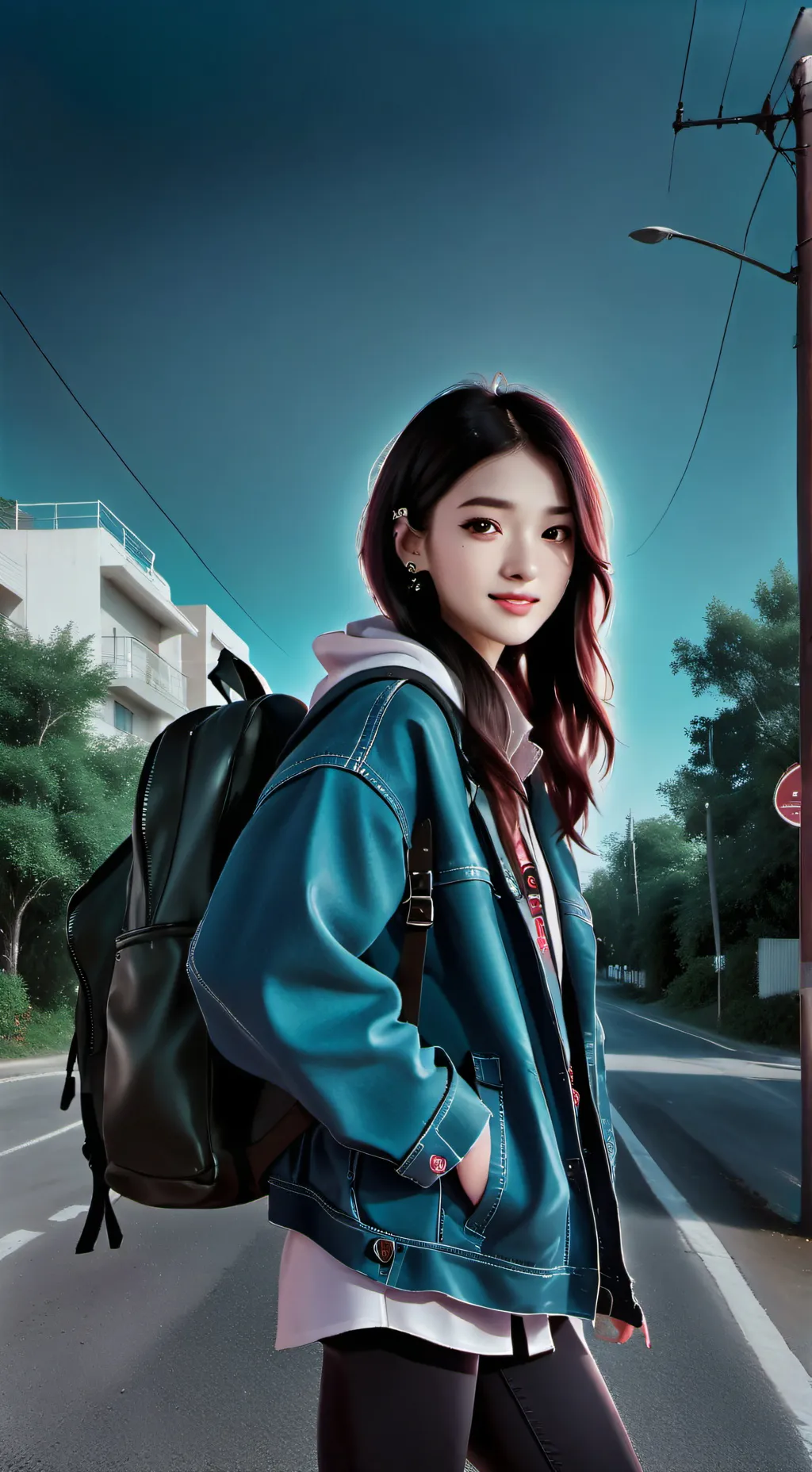ai character: Katylin Harnandez background