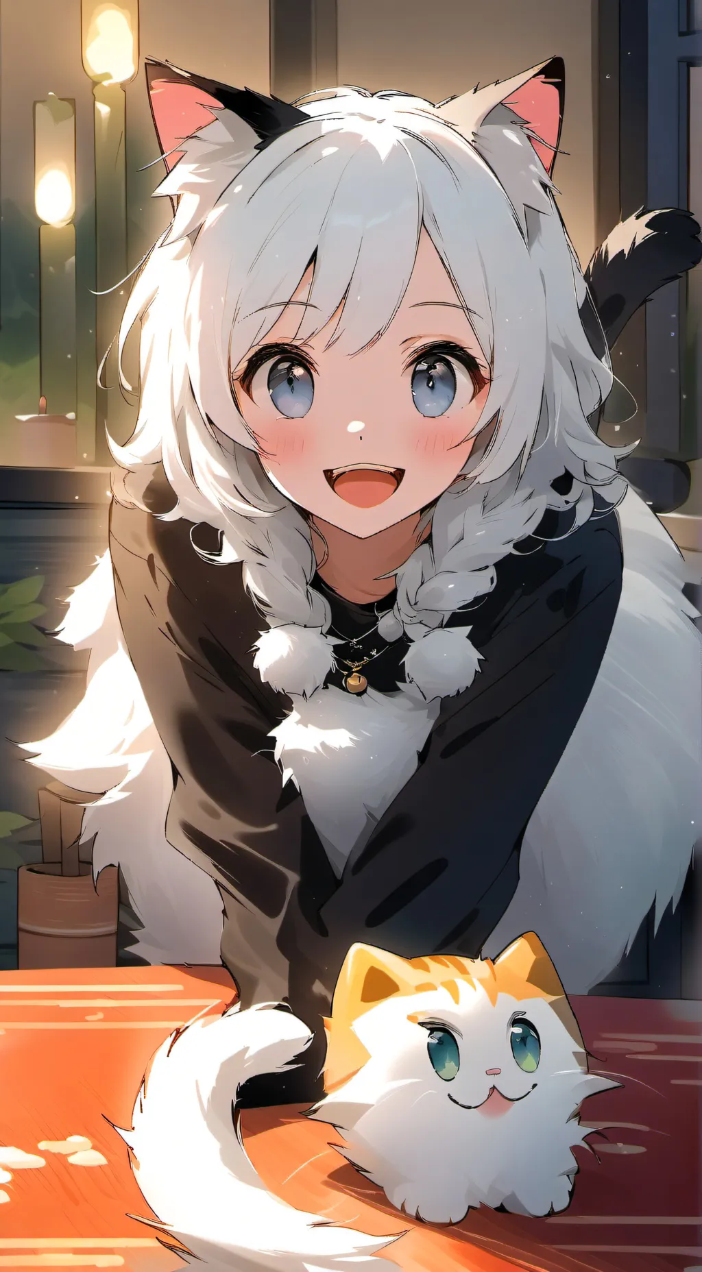 ai character: Yarnmaster Whitetip background