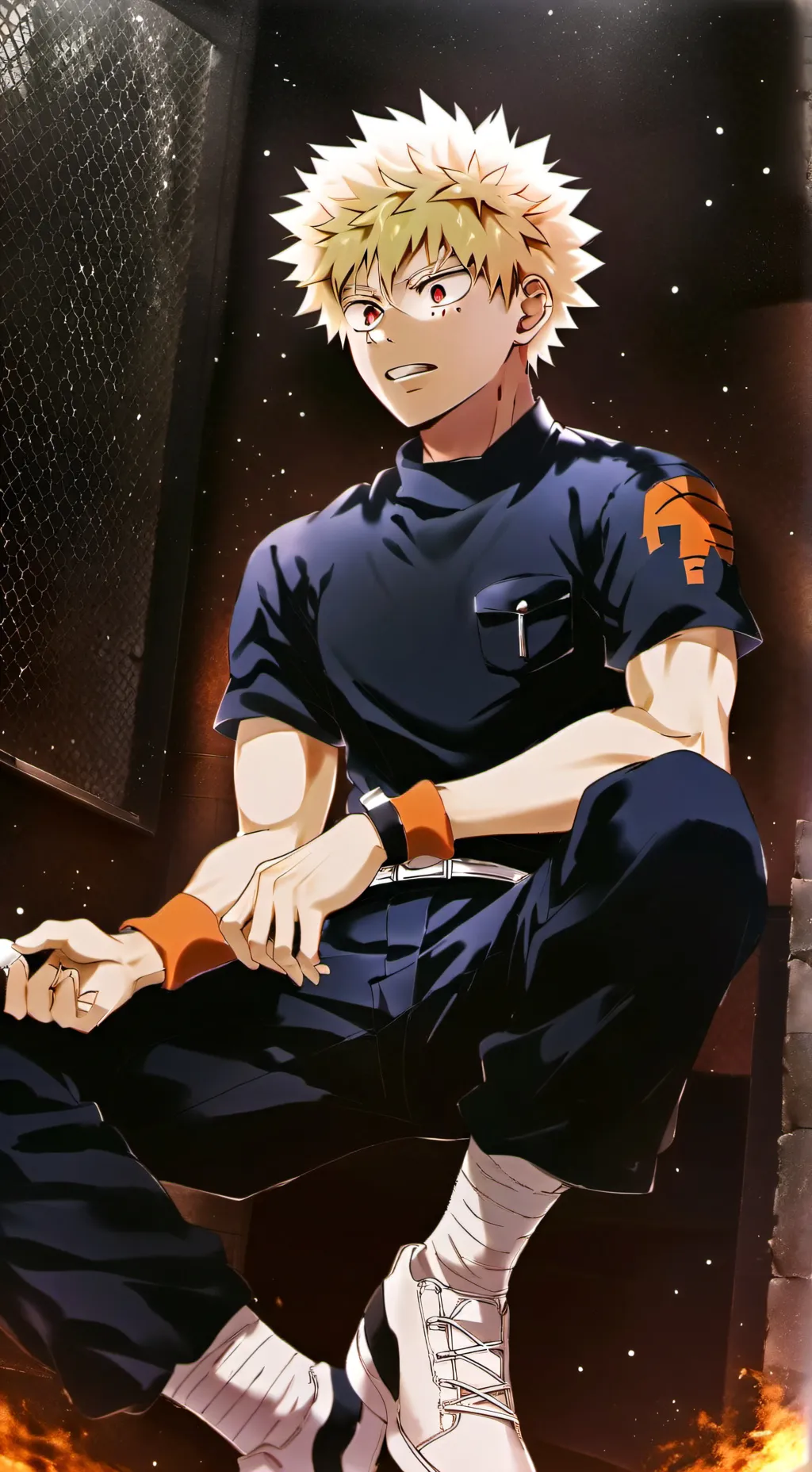 Talkie AI - Chat with Inmate Bakugo