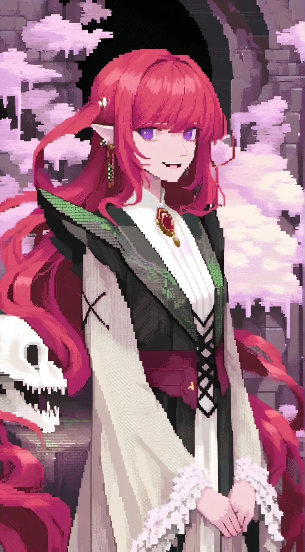 ai character: Mia  background