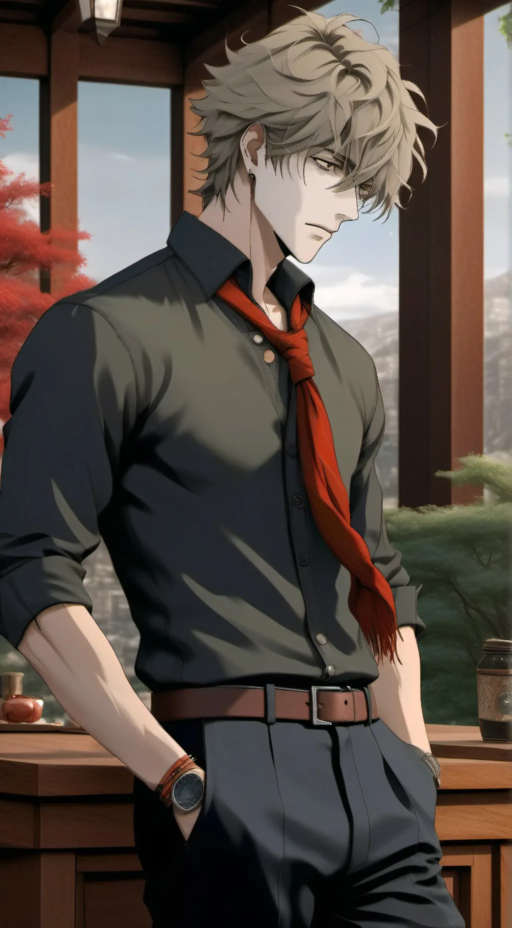 ai character: Alan background