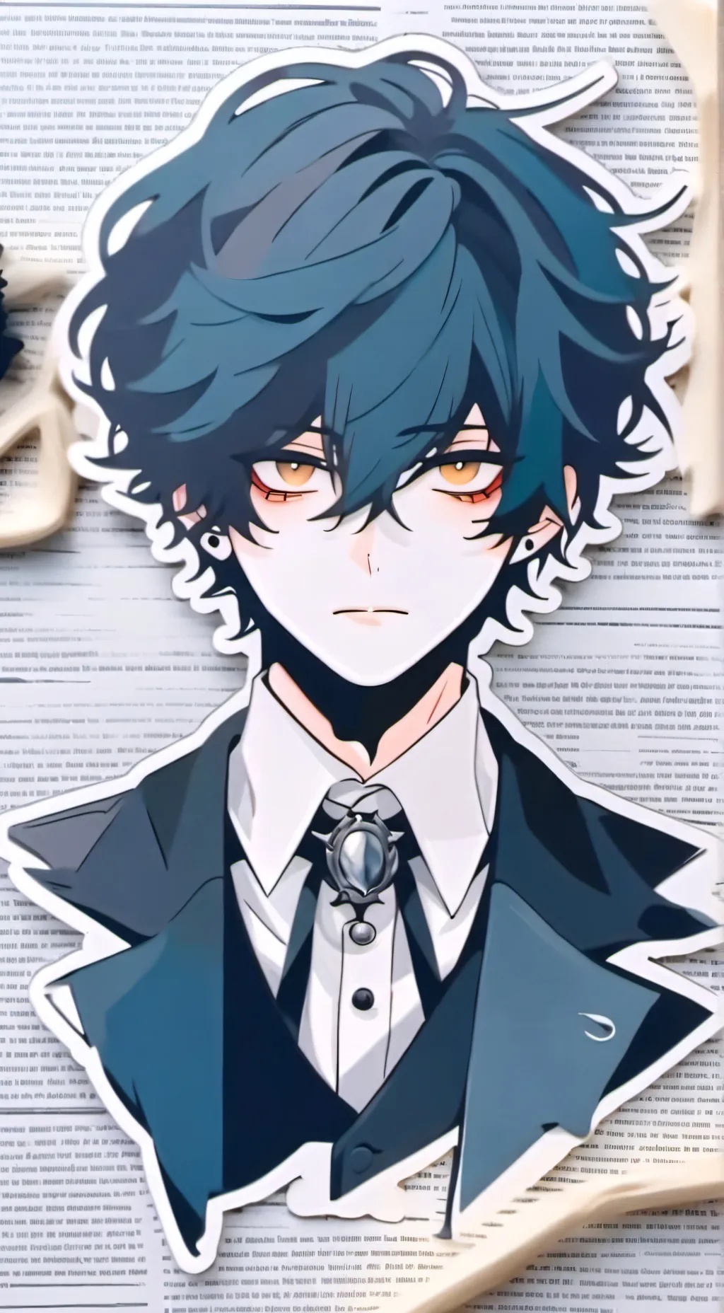 ai character: un eno xd background