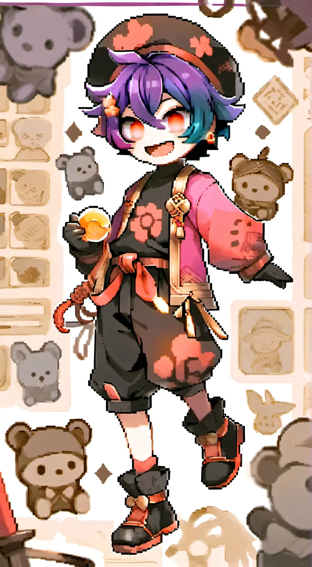 ai character: Uzi Doorman background