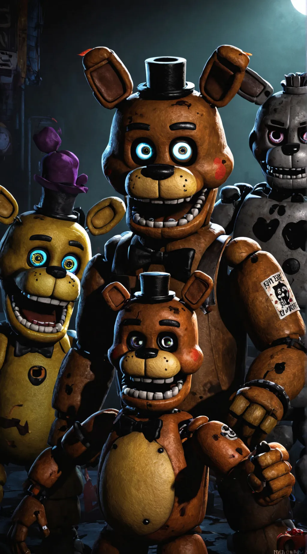ai character: 5Nights@Freddys background