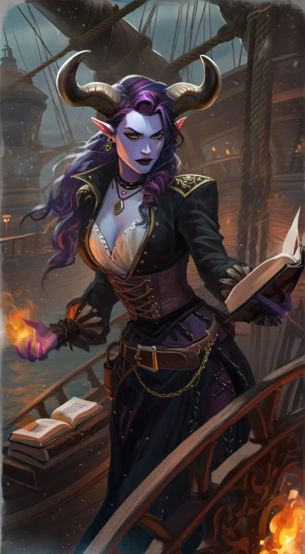 ai character: Zephyrine background