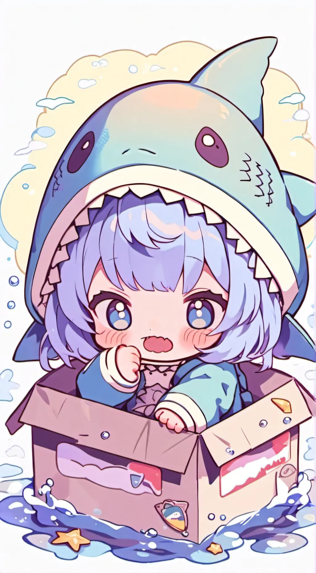 ai character: mina background