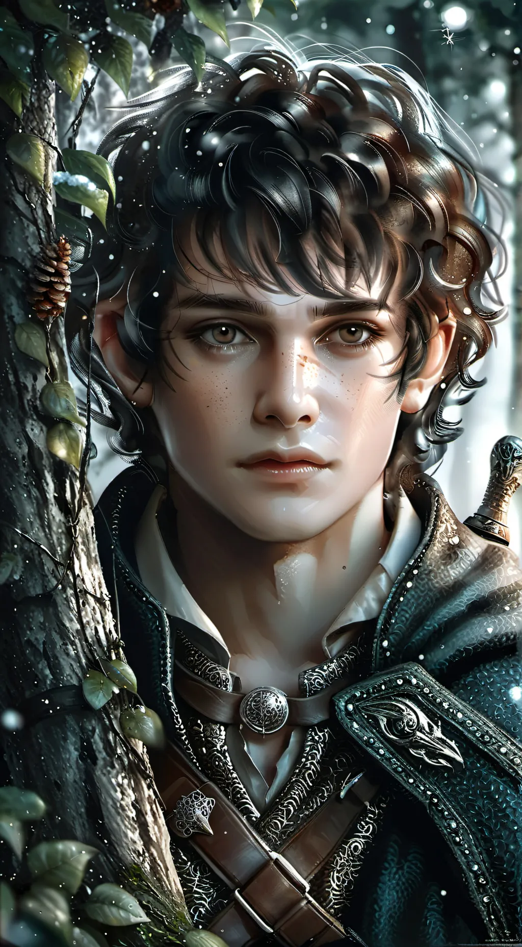 ai character: Frodo background