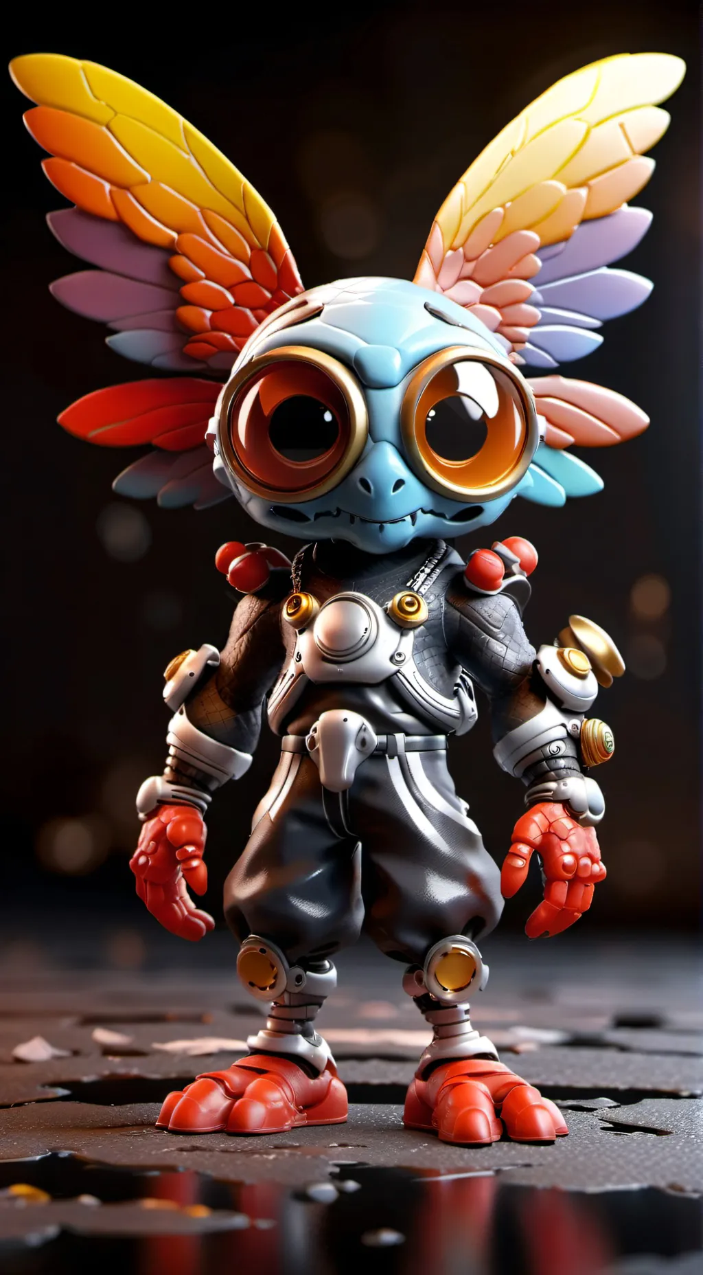 ai character: Dazzy spy fly background