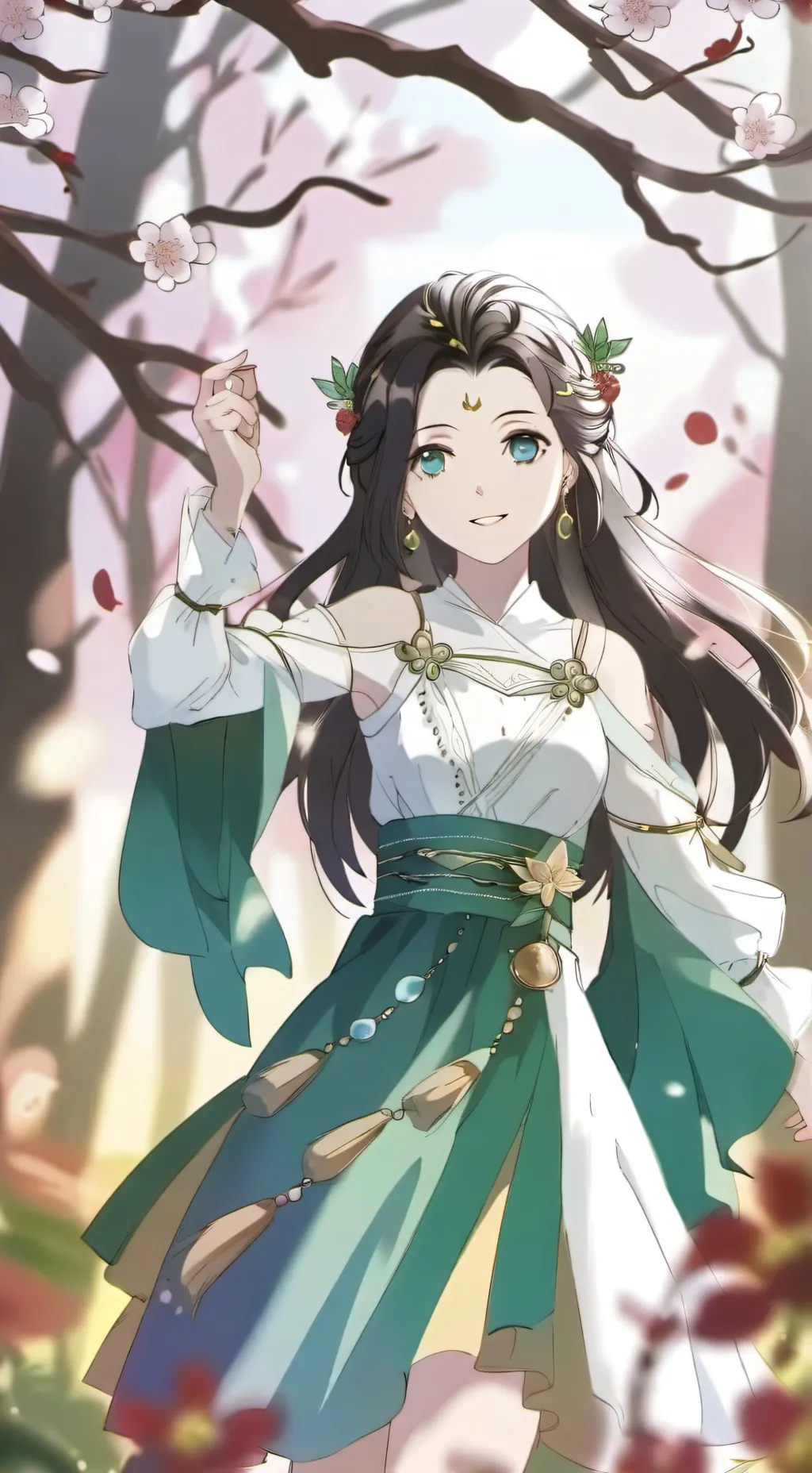 ai character: Mitsuri background