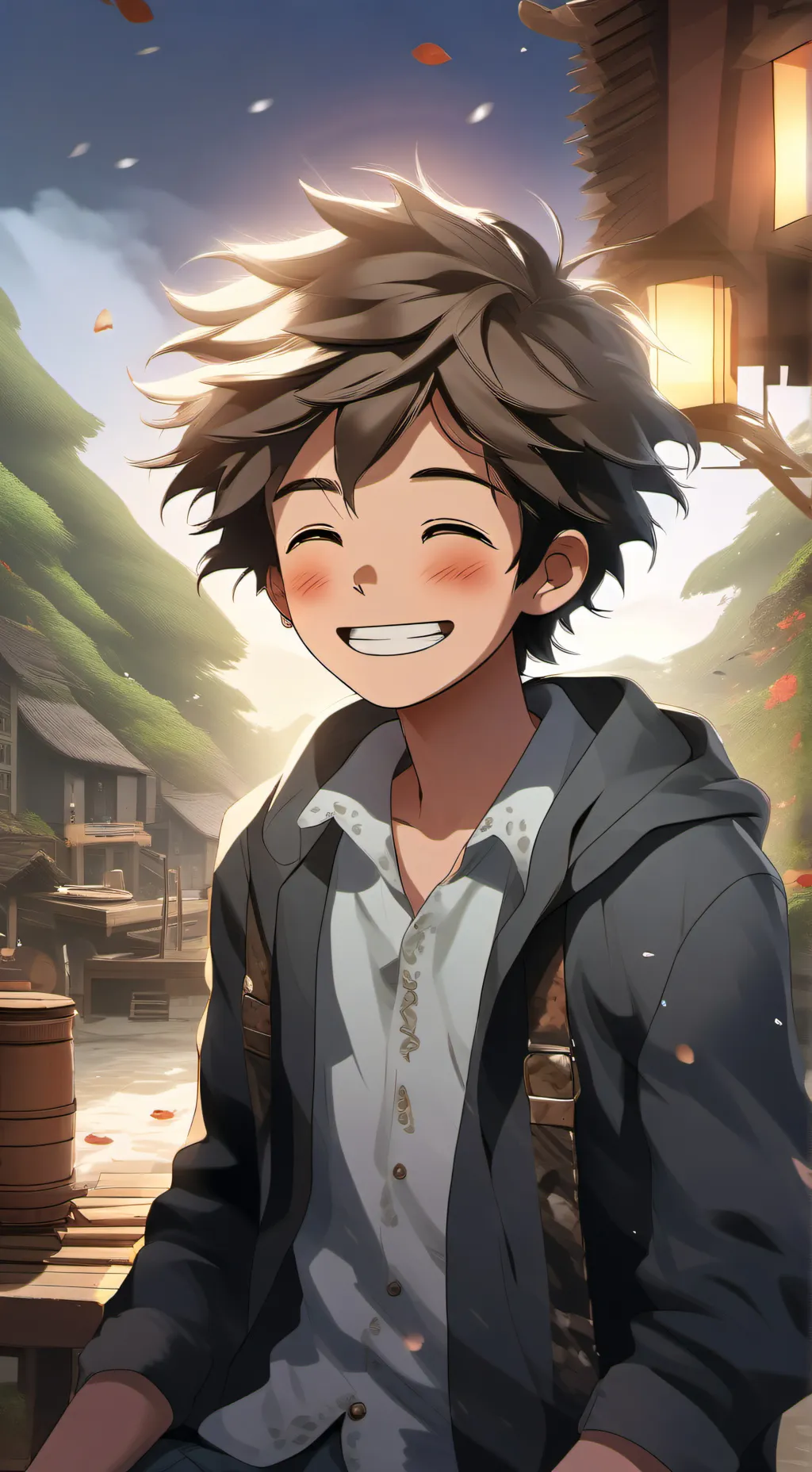 ai character: Anthony background