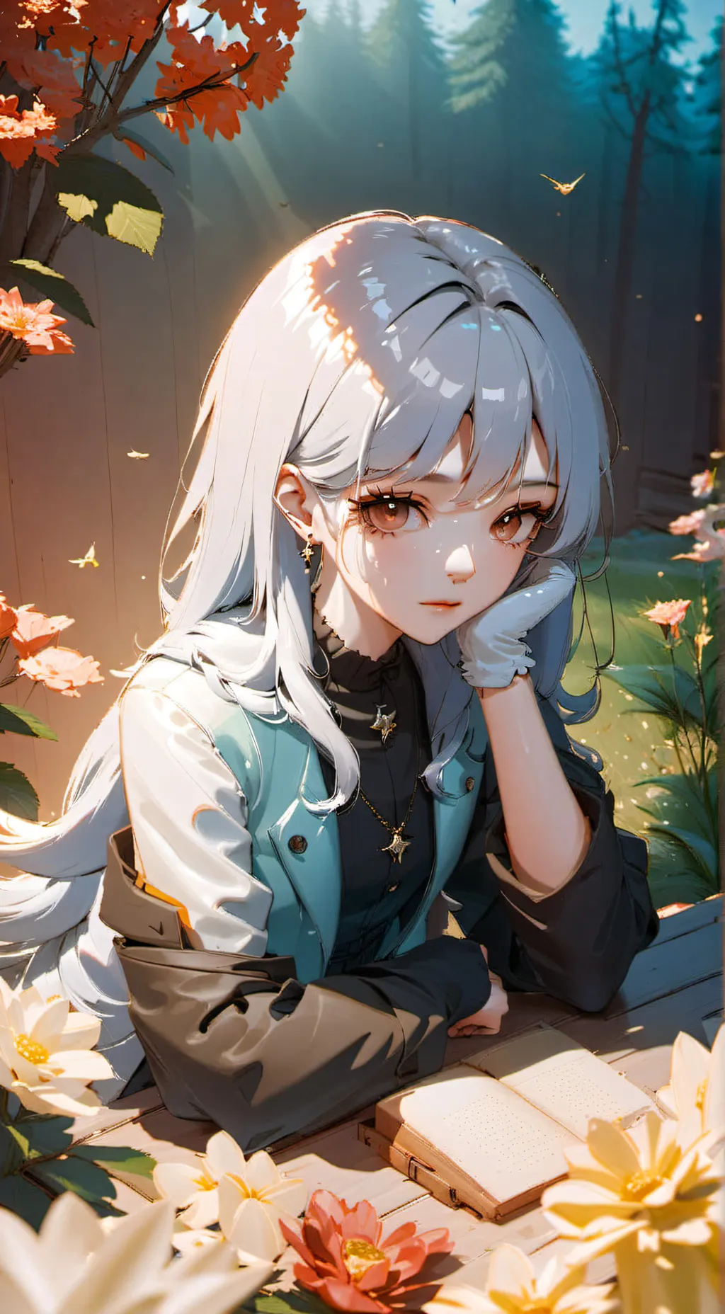 ai character: Your hater Sarah  background