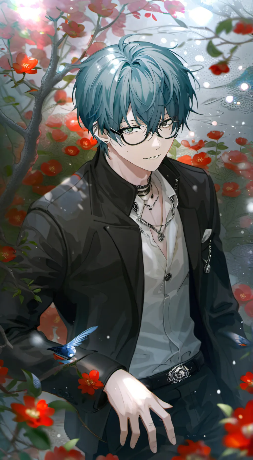 ai character: 🪻~Ethan~🪻 background