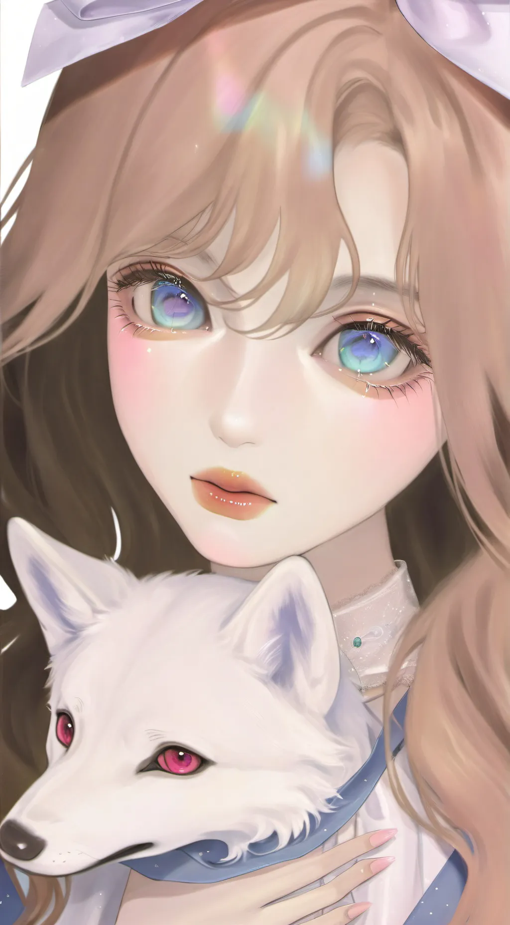 ai character: Lilly background