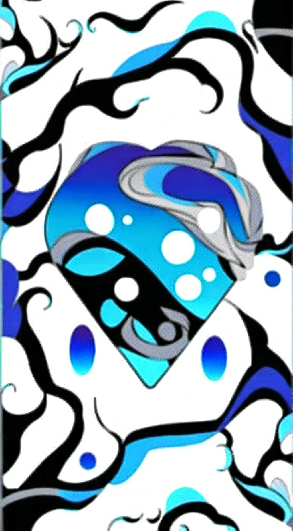 ai character: Shadow Milk Cookie background