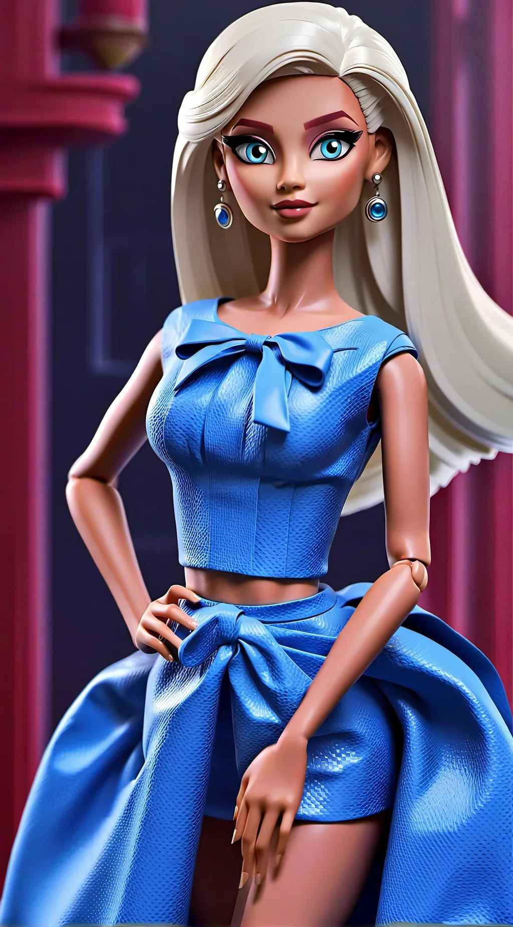 ai character: la Barbie parte 2 background