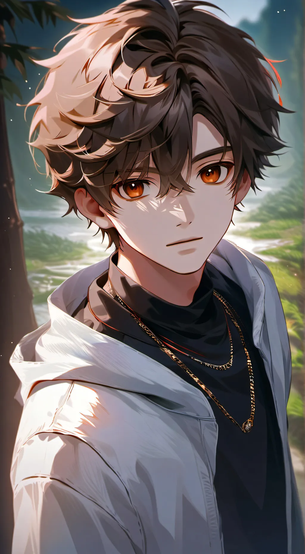 ai character: James Travis  background