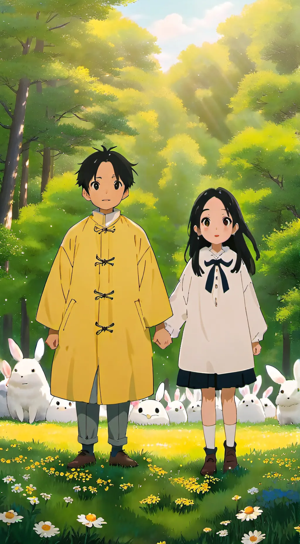 ai character: Jake and emma background