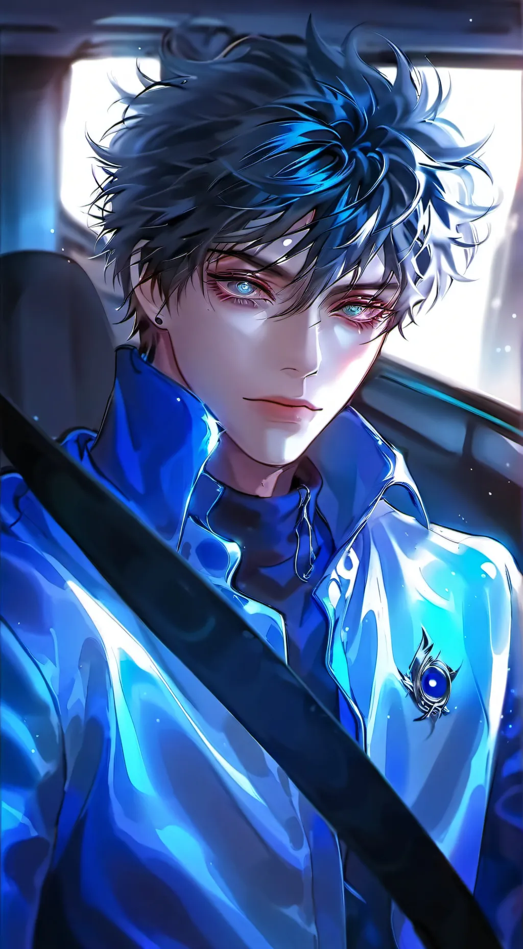 ai character: gojo brother  background