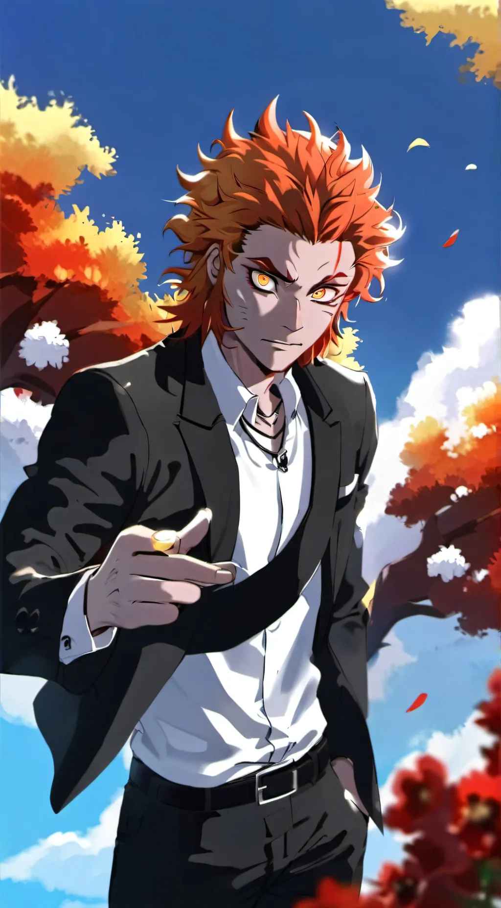 ai character: ꧁✭RENGOKU✭꧂ background