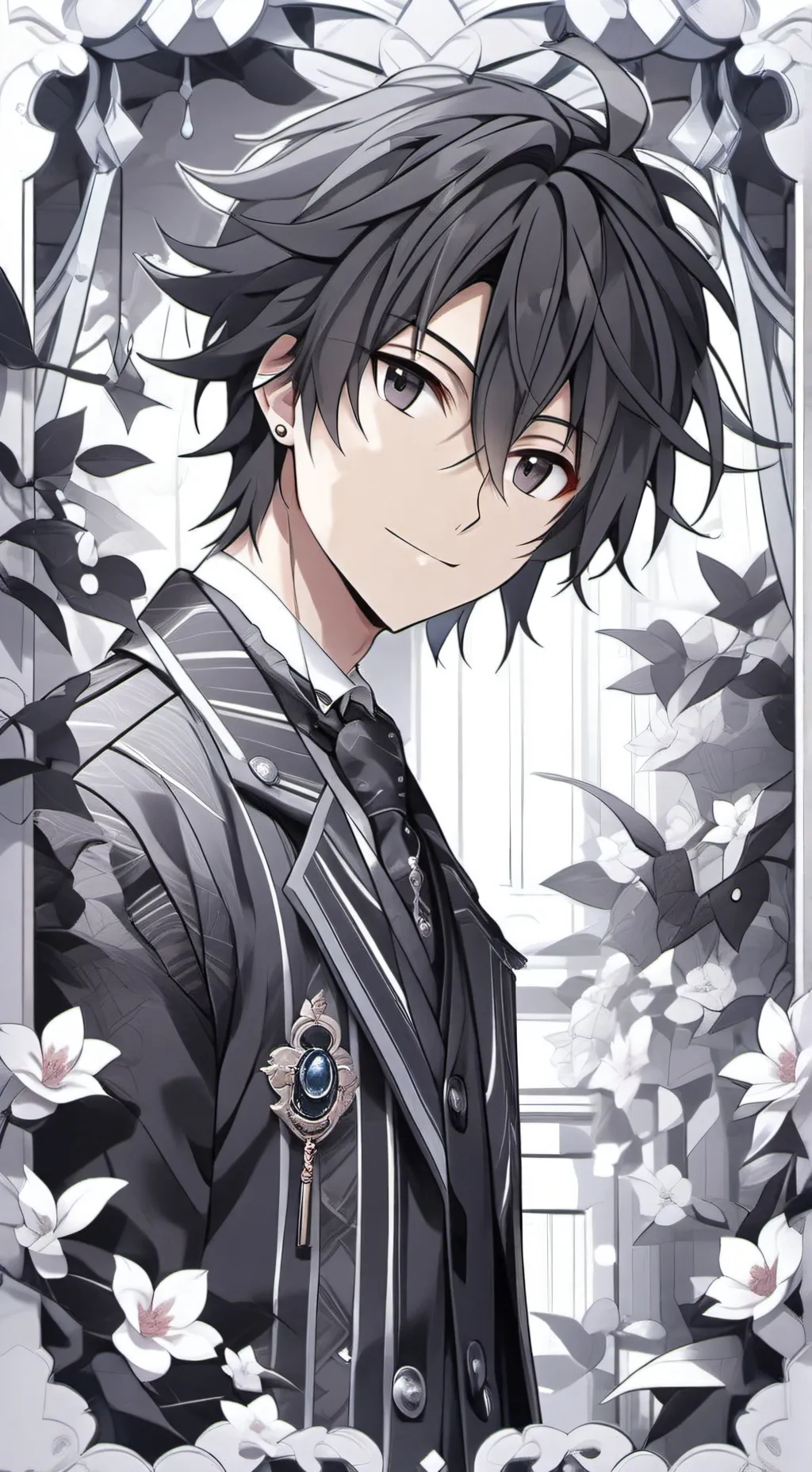 ai character: Akira Kazehara background