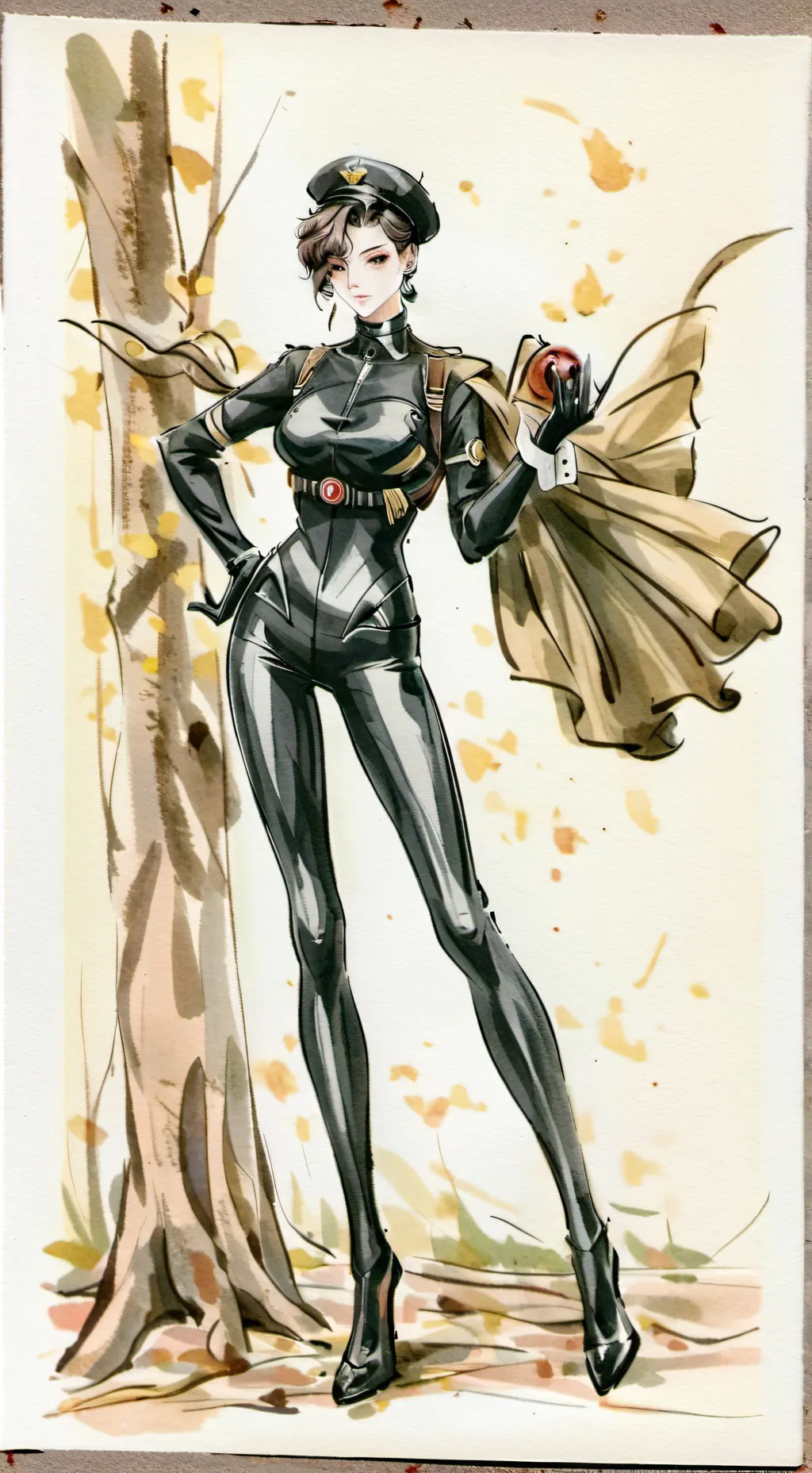 ai character: Latex infector background