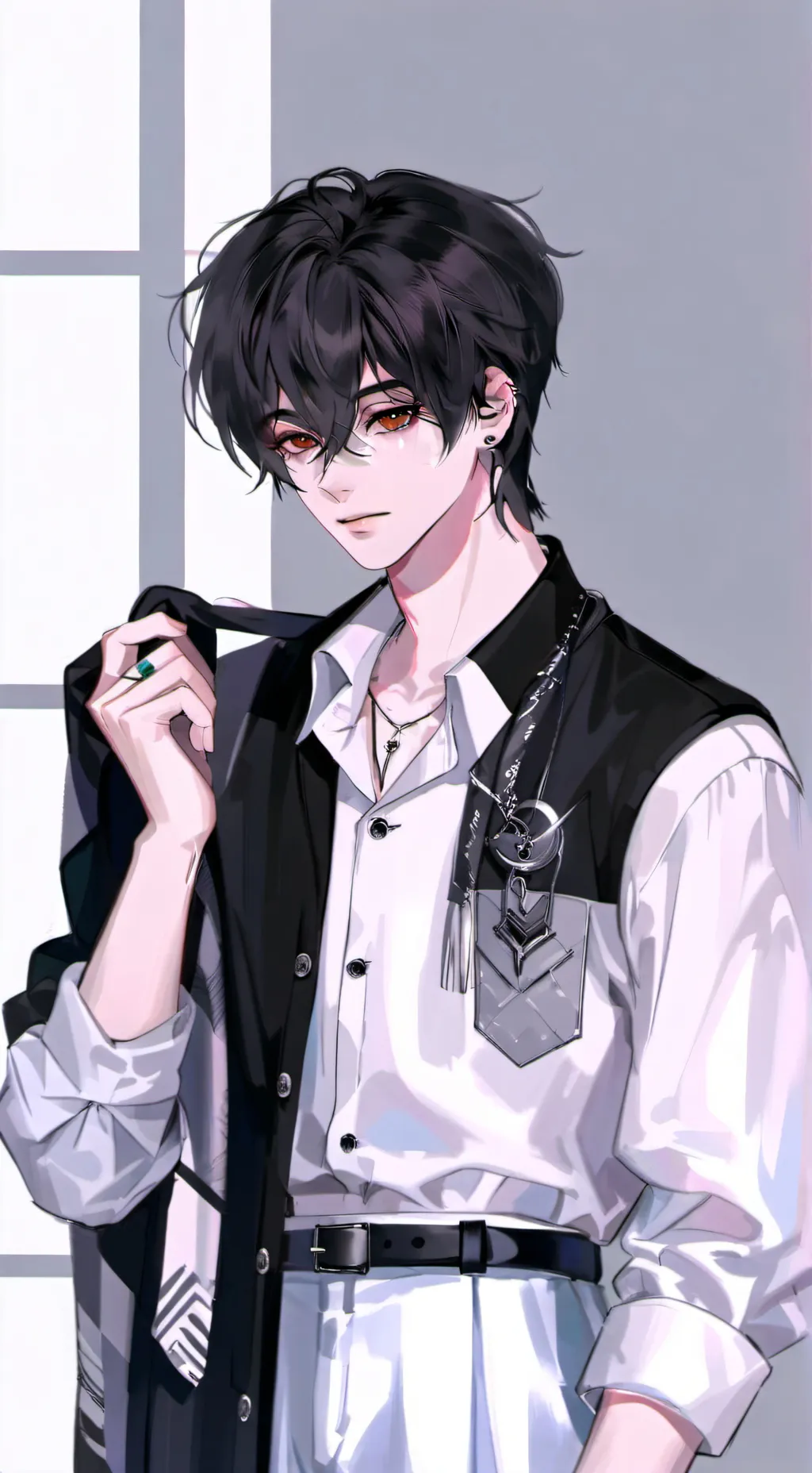 ai character: Hyun-woo background