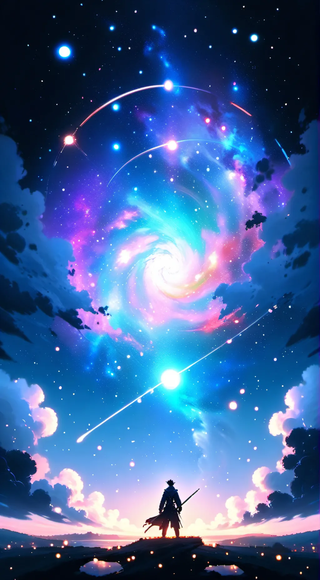 ai character: Solarball background