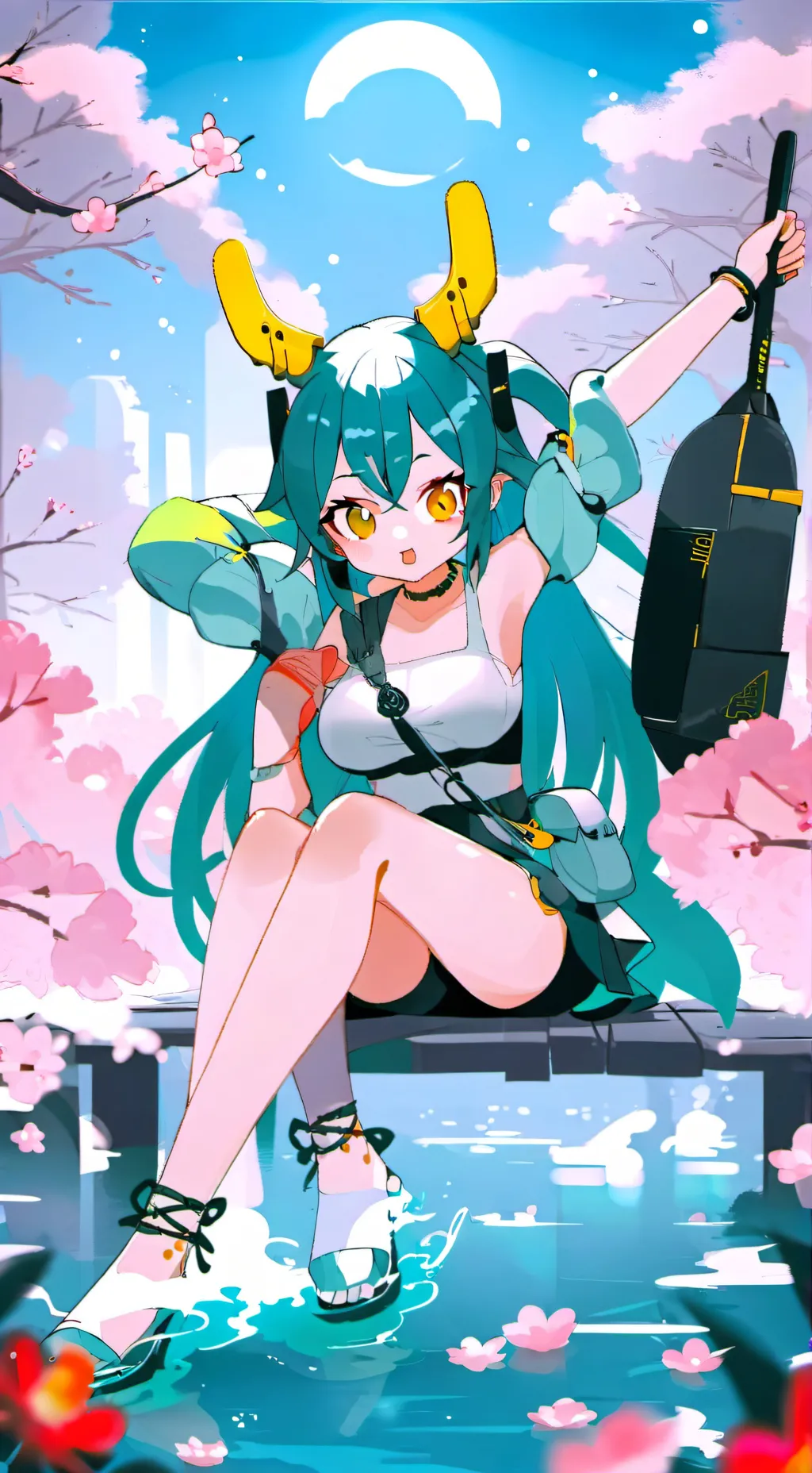 ai character: piko background