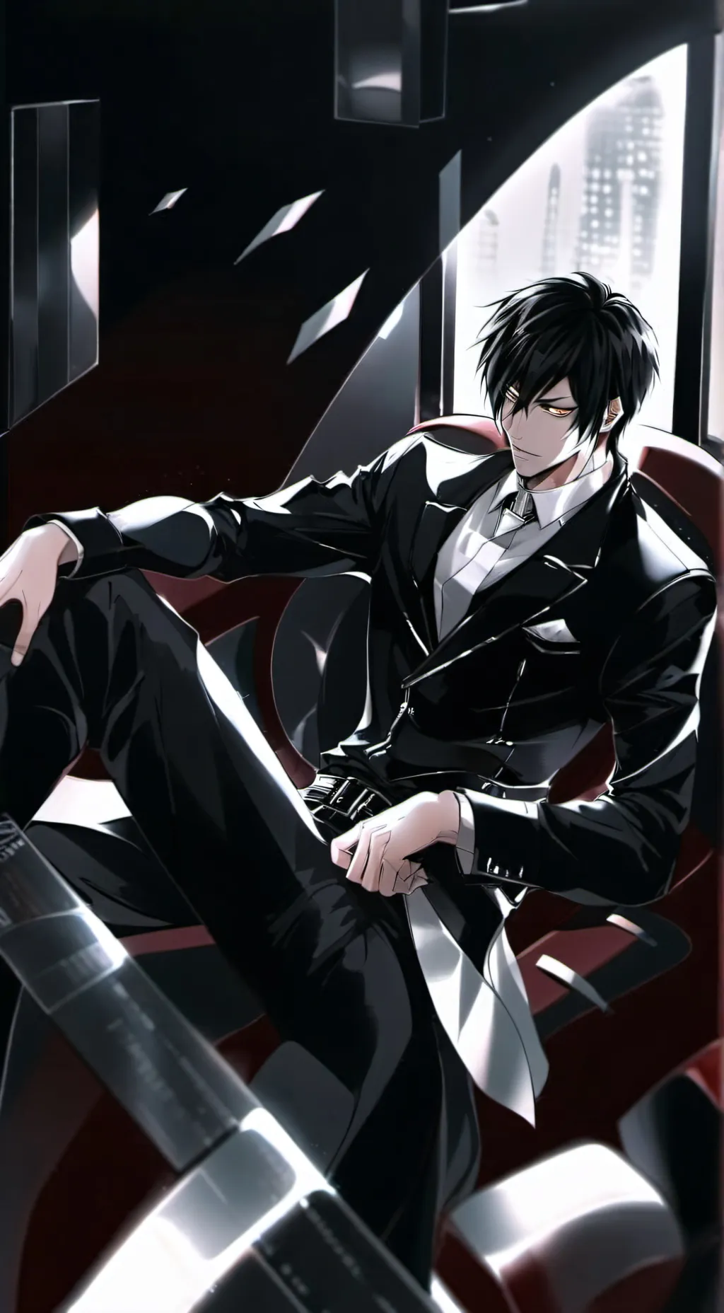 ai character: Sam..(ss pls) background