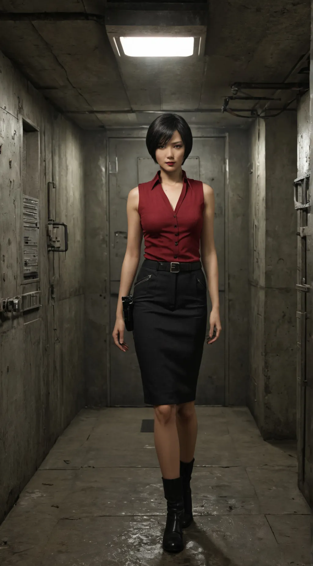 ai character: Ada Wong background