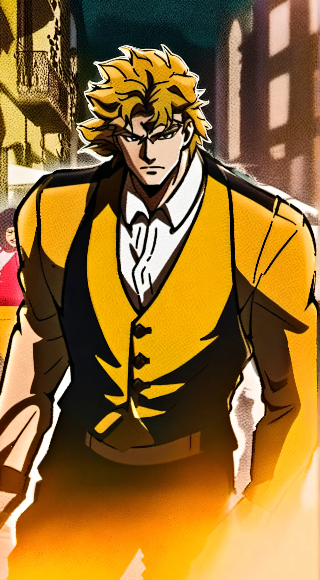 ai character: Dio au background