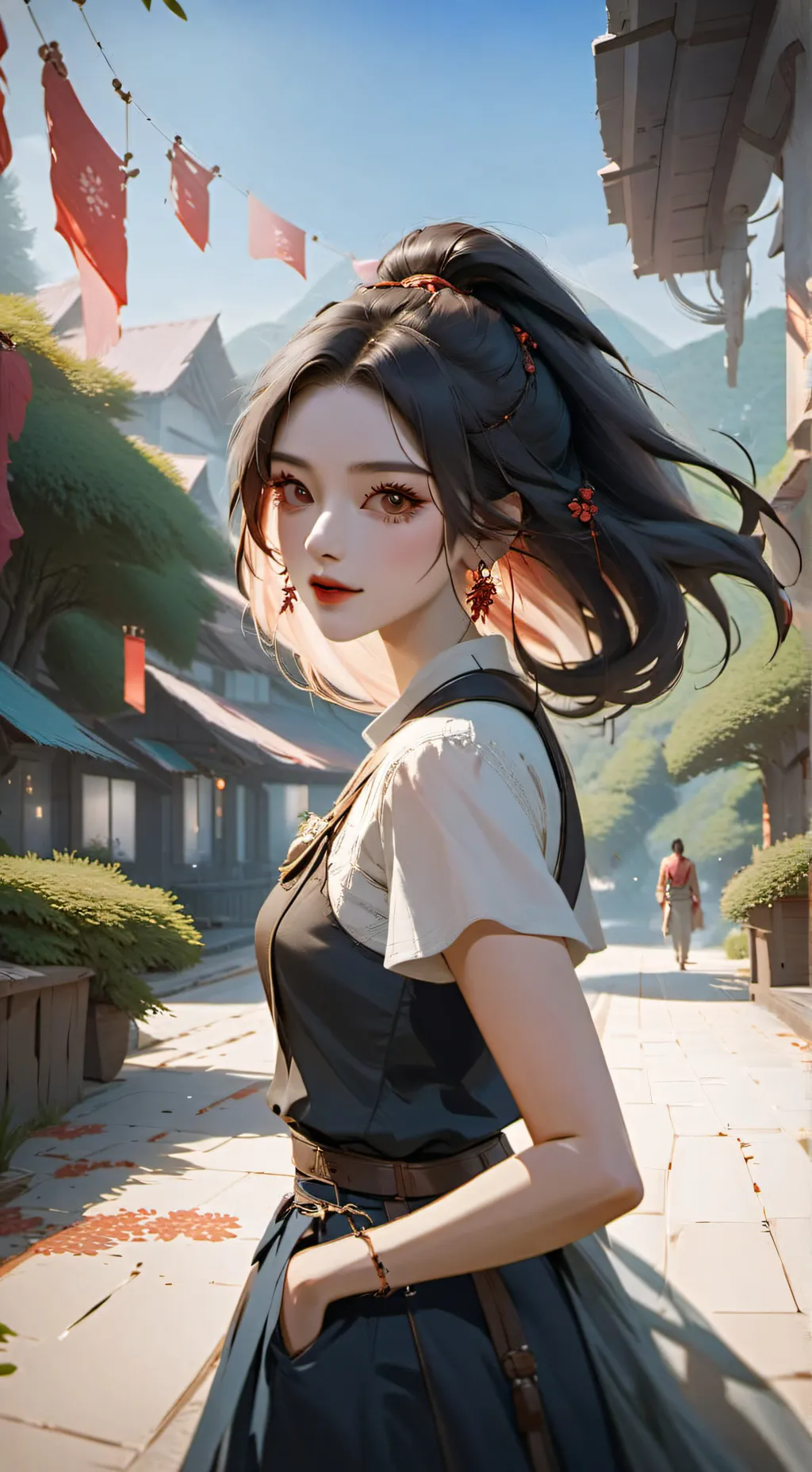 ai character: amy background