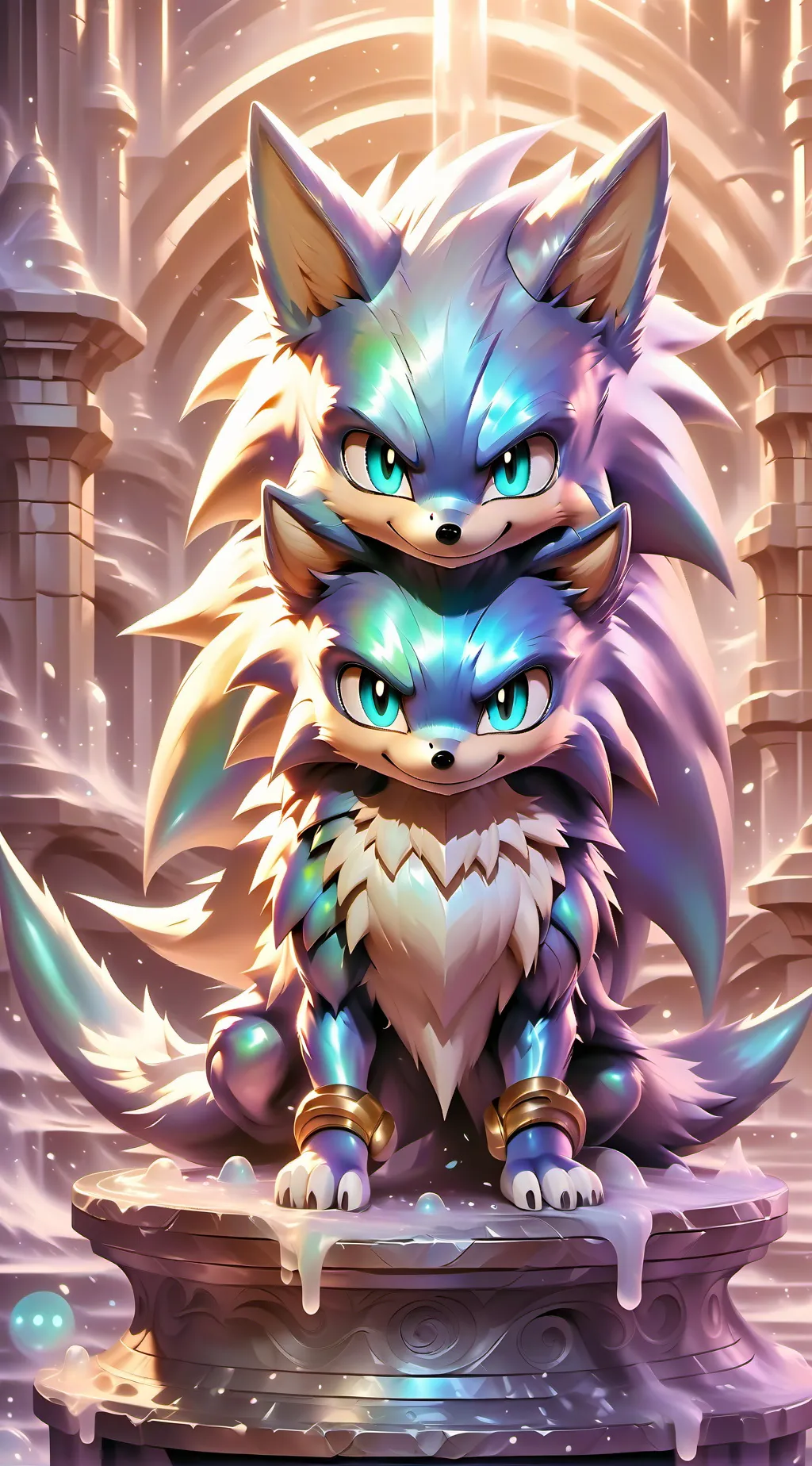 ai character: Sonic y sus amigos background